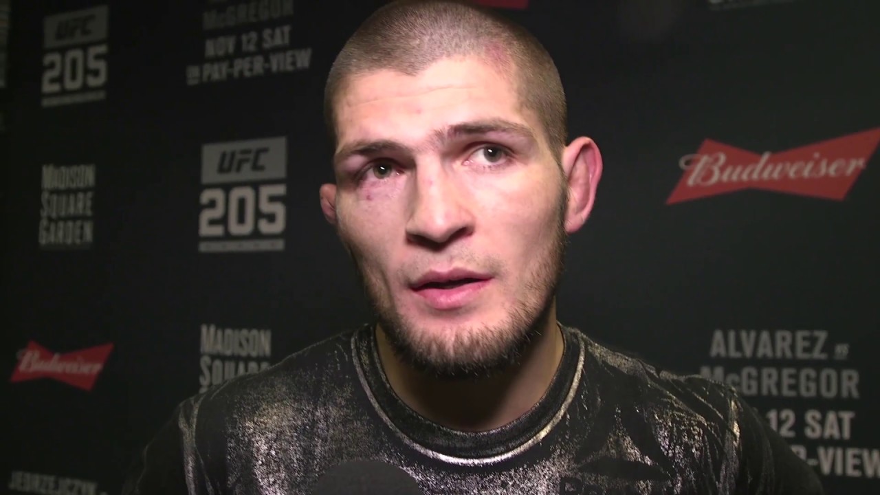 „Teraz chce pokonać syna Dana White`a” – Khabib Nurmagomedov po wygranej na UFC 205
