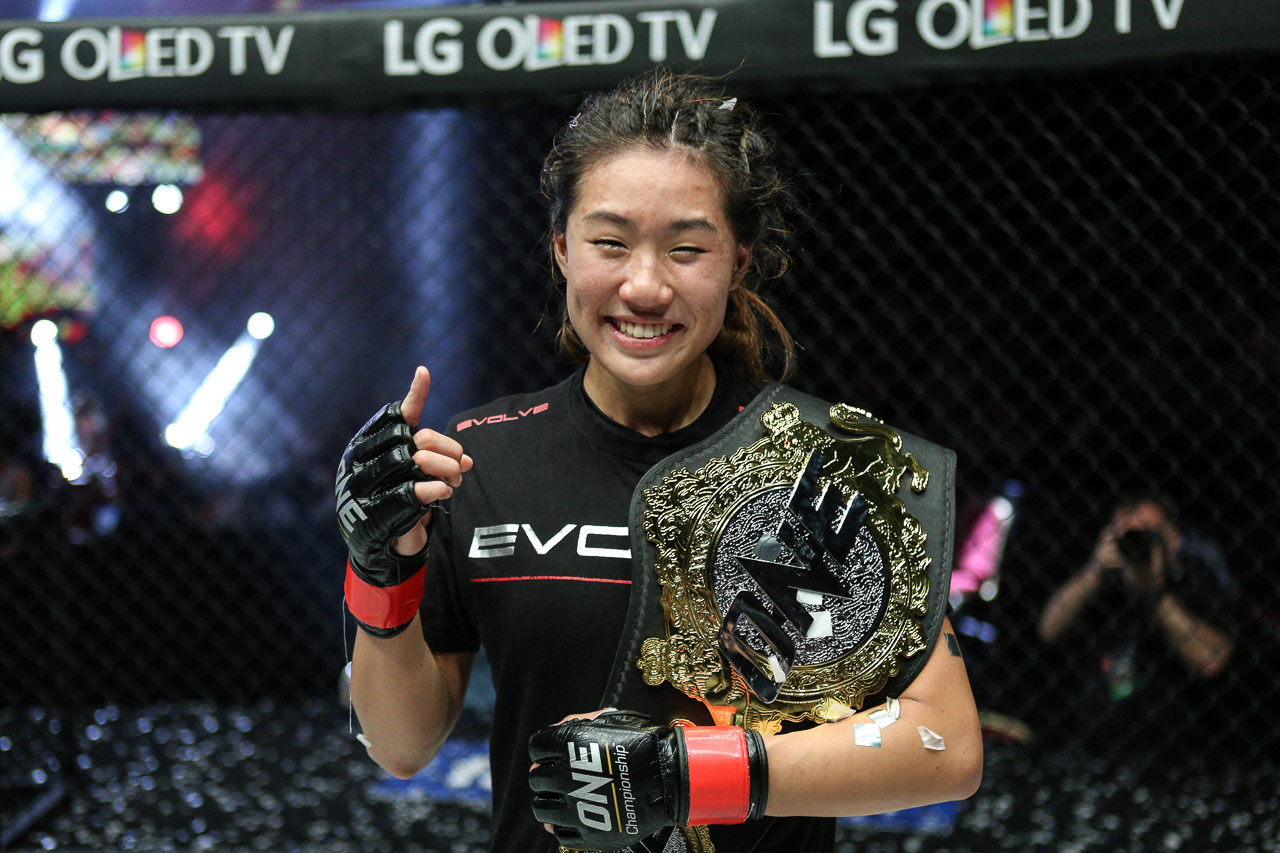 ONE: ASCENT TO POWER Fight 9: In an absolute classic fight that is sure to be a candidate for fight of the year, Angela Lee prevailed over Mei Yamaguchi via unanimous decision to become the inaugural ONE: Women’s Atomweight World Champion