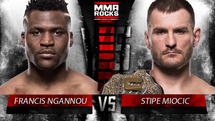 Ngannou vs Miocic