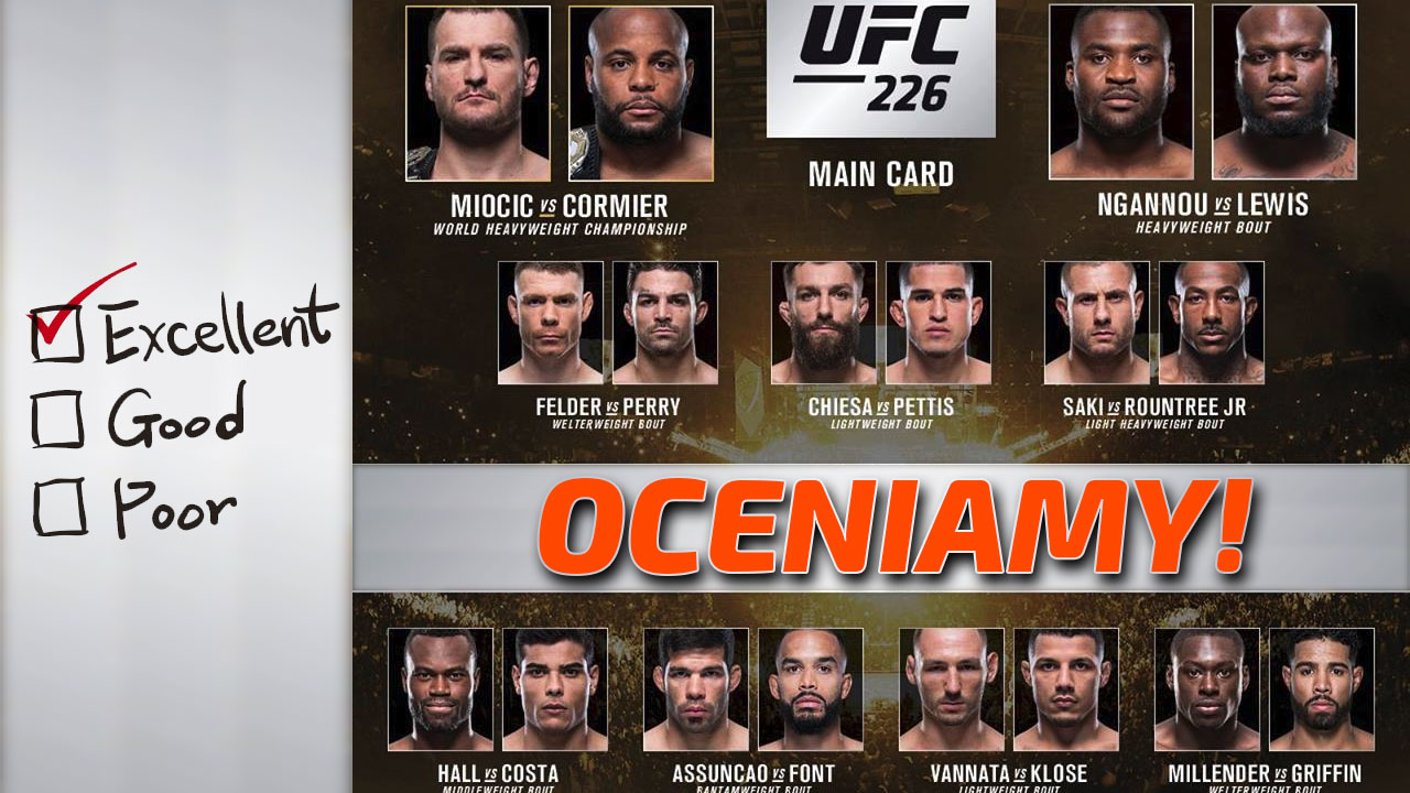 Ocena UFC 226