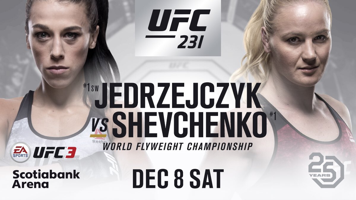 Joanna Jędrzejczyk vs Valentina Shevchenko