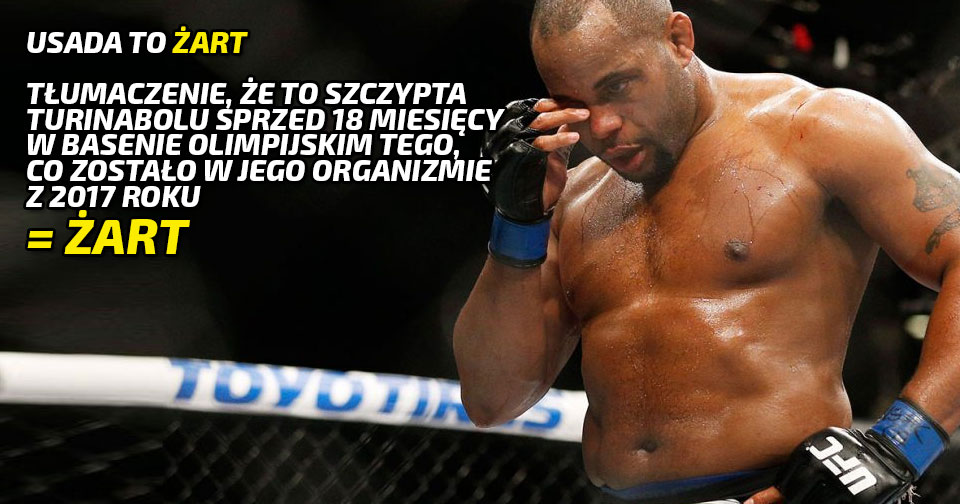 Daniel Cormier o wpadce