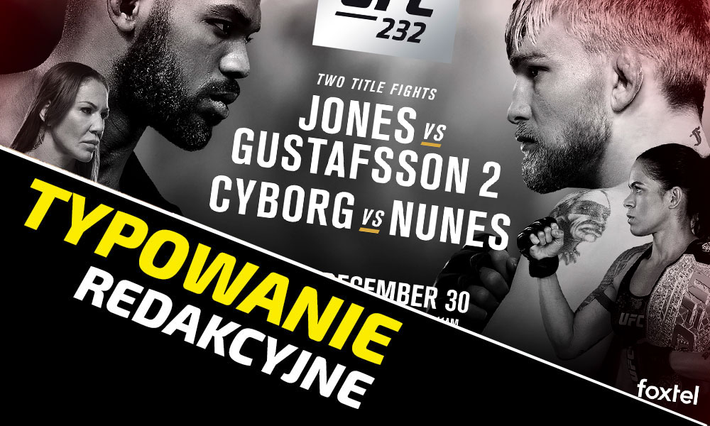 Typowanie UFC 232