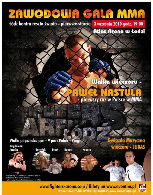 Kartka z kalendarza: Fighters Arena Łódź