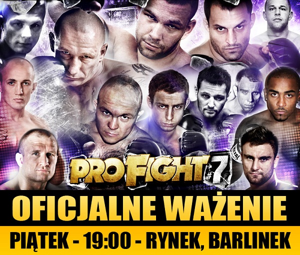 Ważenie przed Pro Fight 7 otwarte dla kibiców