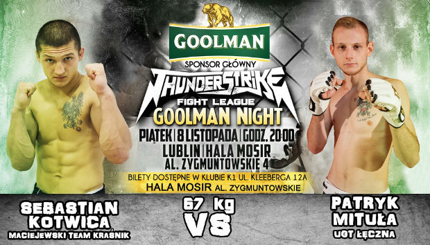 Kotwica vs Mituła na gali Thunderstrike w Lublinie