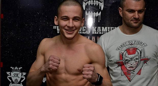 Dawid Pasternak przed IV Galą Sportów Walki w Międzychodzie