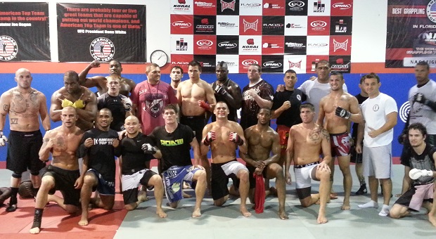 Marcin Gułaś po treningach w American Top Team