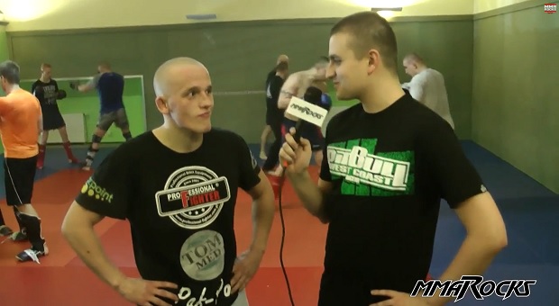 Mateusz Teodorczuk przed Cage Warriors 63