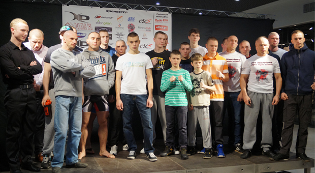 Warriors Fight Night Leszno – Wyniki ważenia