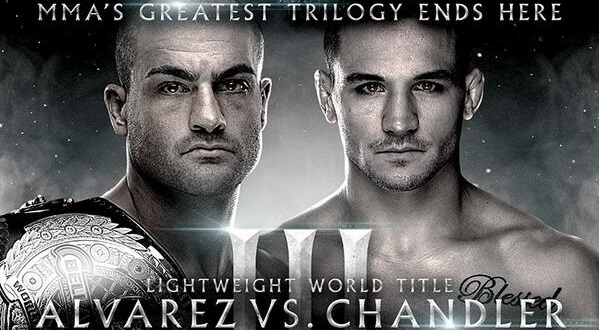 Alvarez vs. Chandler 3, „Rampage” vs. „King Mo” na PPV Bellatora