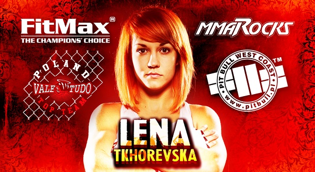 Baner Leny Tkhorevskiej na PLMMA 29