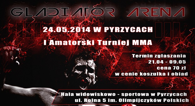 Listy startowe Amatorskiego Turnieju Gladiator Areny