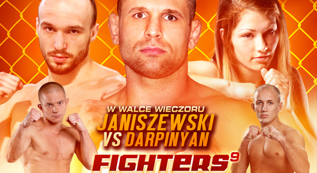 Oficjalny plakat gali Fighters Areny 9