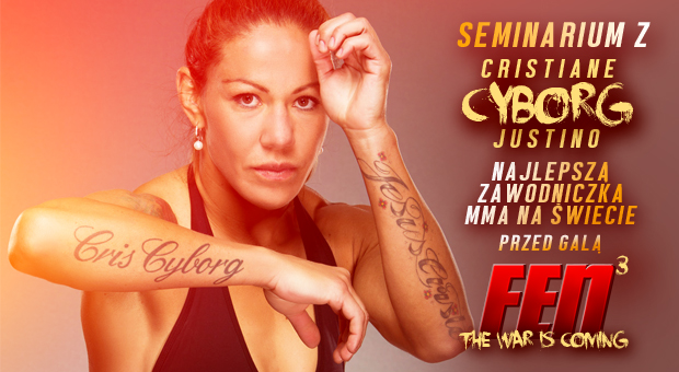 Seminarium z Cristiane „Cyborg” Justino 28 czerwca 2014 we Wrocławiu przed galą FEN 3
