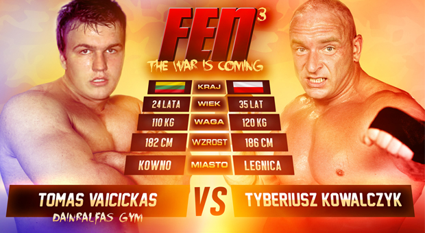 Tyberiusz Kowalczyk vs Tomas Vaicickas na FEN3