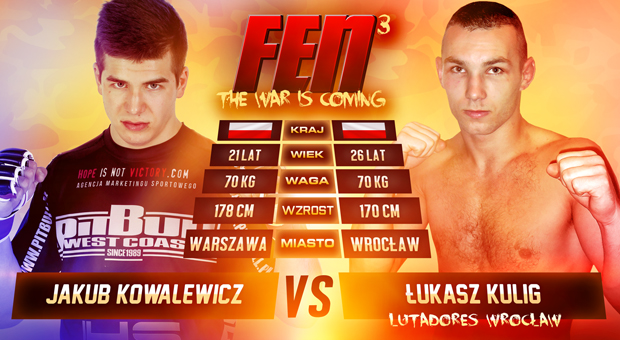 FEN 3: Jakub Kowalewicz vs Łukasz „Monster” Kulig
