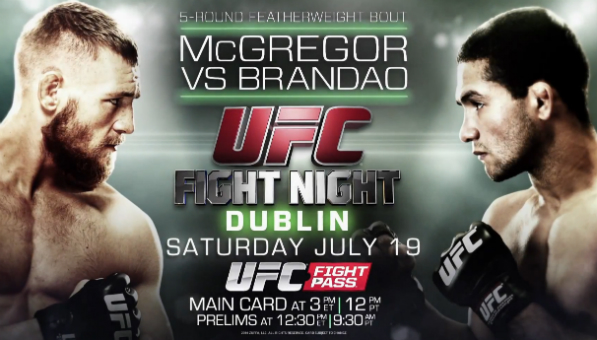 Odliczanie do UFC Fight Night 46: McGregor vs. Brandao