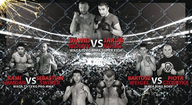 Gala Gladiators of the Cage MMA 6 września w Krakowie