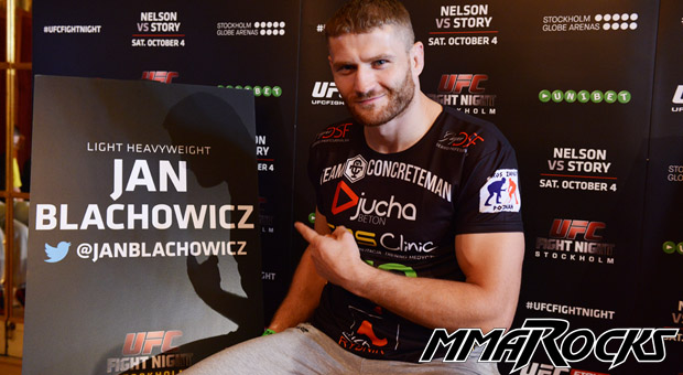 UFC w Krakowie: Jan Błachowicz -„Zbliża się wielki dzień”