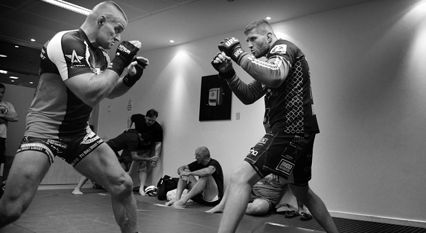 Fotorelacja z jednego z ostatnich treningów Janka Błachowicza przed debiutem w UFC