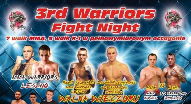3rd Warriors Fight Night – wyniki oraz karty punktowe