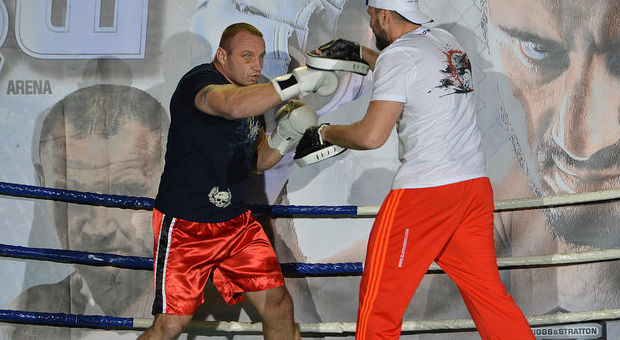 Media trening Mariusza Pudzianowskiego przed KSW 29