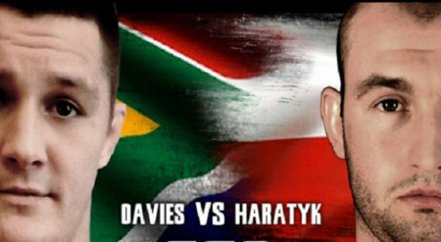 Rafał Haratyk vs. Keron Davies na gali EFC 38 w Durbanie