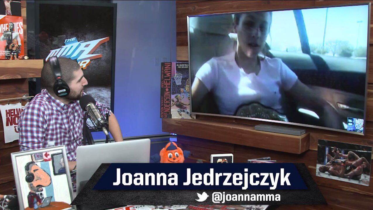 Joanna Jędrzejczyk w programie Ariela Helwaniego po zdobyciu pasa