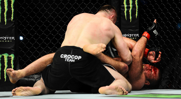 Mirko Filipovic dewastuje Gonzagę w walce wieczoru pierwszej polskiej gali UFC