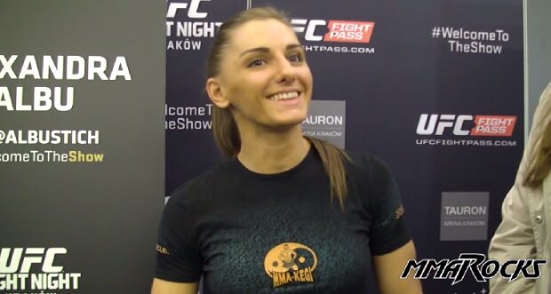 UFC Kraków: Aleksandra Albu – „Uwielbiam się bić”