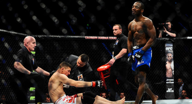 UFC Kraków: Leon Edwards po wygranej przez nokaut w 8. sekundzie!