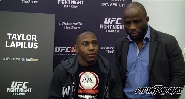 Taylor Lapilus przed debiutem w UFC na gali Fight Night w Krakowie