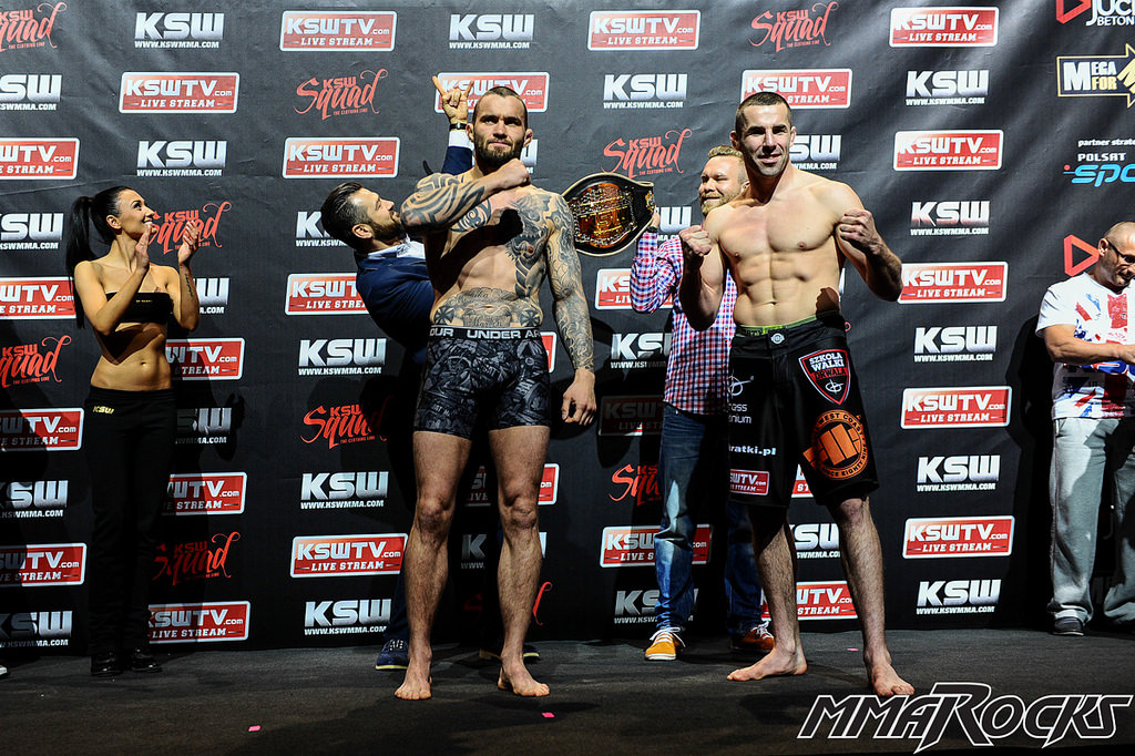 KSW 31 – fotorelacja z ważenia przed galą