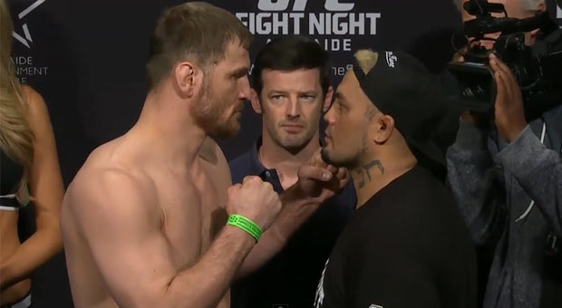 Wyniki ważenia gali UFC Fight Night: Hunt vs. Miocic