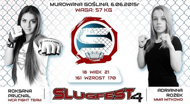 Roksana Prucnal vs. Adrianna Rożek na gali Slugfest 4