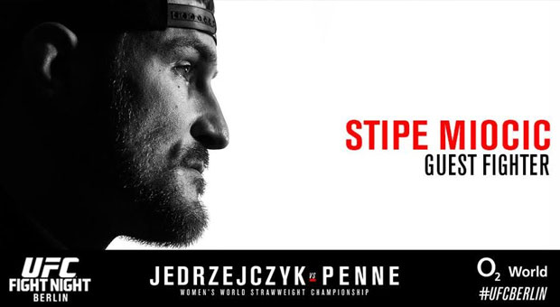 Stipe Miocic oraz Rose Namajunas kolejnymi gośćmi specjalnymi gali UFC w Berlinie