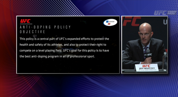 UFC ujawnia szczegóły programu antydopingowego