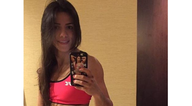 Fotka dnia: Claudia Gadelha dzień przed walką z Jessicą Aguilar