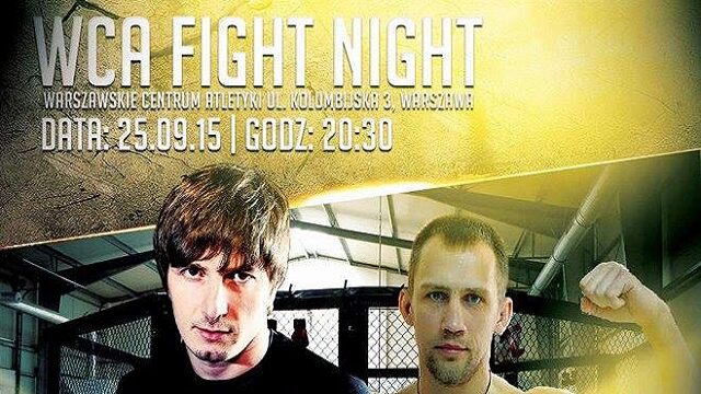 Pierwsza edycja WCA Fight Night w ostatni weekend września