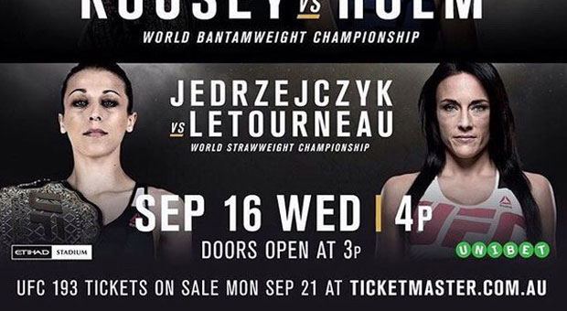 16 września konferencja prasowa z Joanną Jędrzejczyk i Rondą Rousey