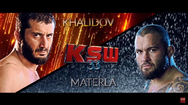 Oficjalny trailer KSW 33: Materla vs Chalidow o pas mistrza wagi średniej KSW