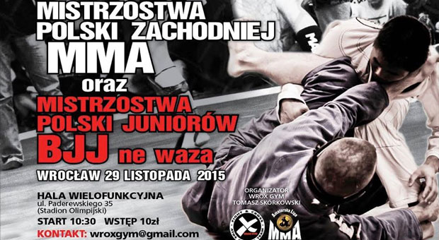 Mistrzostwa Polski Zachodniej MMA i BJJ. Mistrzostwa Polski BJJ Juniorów