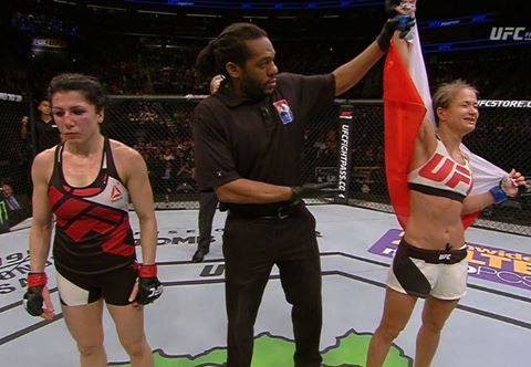 Karolina Kowalkiewicz zwycięża w debiucie w UFC