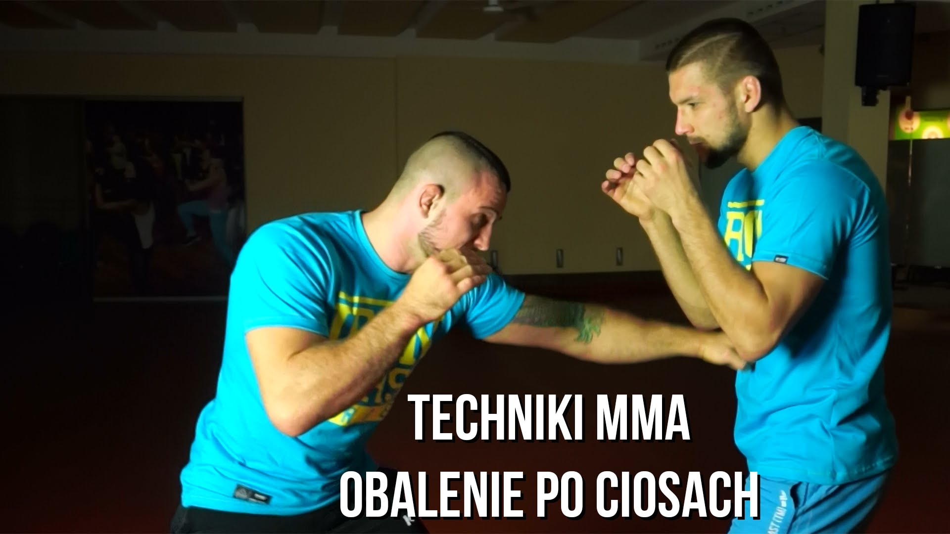 Borys Mańkowski i Mateusz Gamrot pokazują obalenie z klinczu
