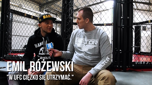 „Poziom w ACB jest wysoki, ciesze się że mogę walczyć z najlepszymi” – Emil Różewski