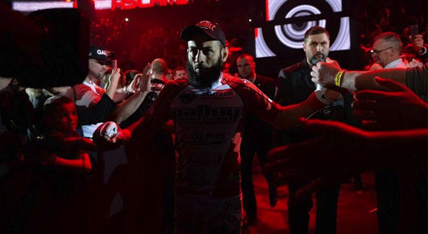 Aslambek Saidov, Krzysztof Kułak vs Maciej Jewtuszko na KSW 34