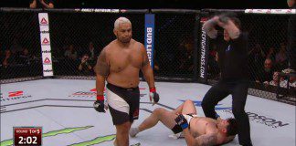 Frank Mir pada na deski – kolejny nokaut w wykonaniu Marka Hunta (WIDEO)