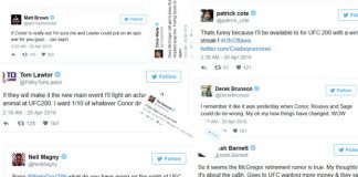 Reakcja świata po usunięciu Conora McGregora z UFC 200