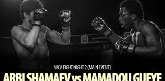 Odrzucono protest sztabu Arbiego Shamaeva po walce z Mamadou Gueye na WCA Fight Night 2